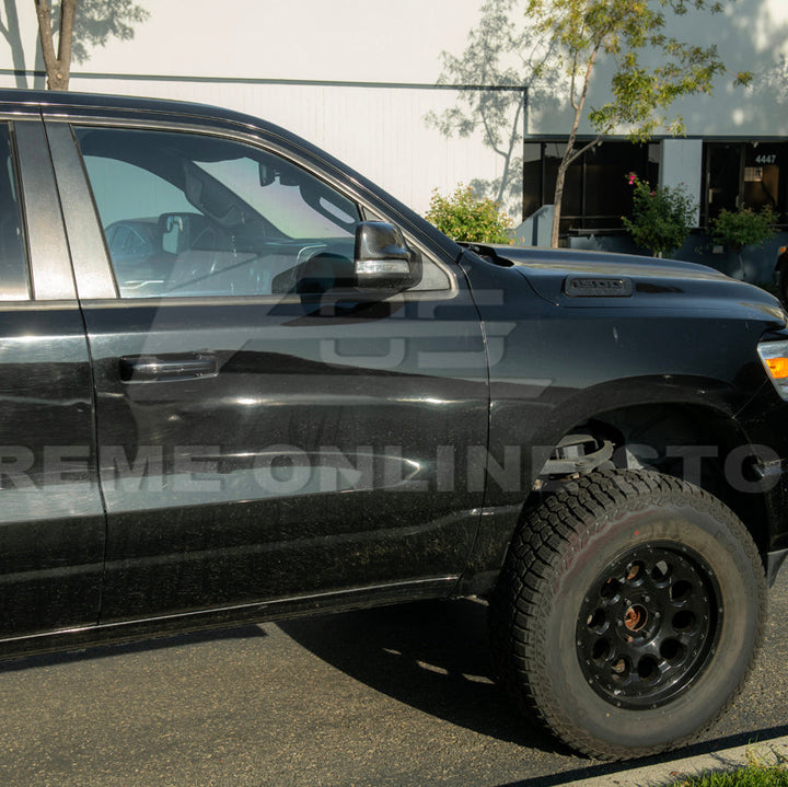 2019-Up Ram 1500 | Factory Style Dry Carbon Fiber Tape On Side Mirror Cap Covers