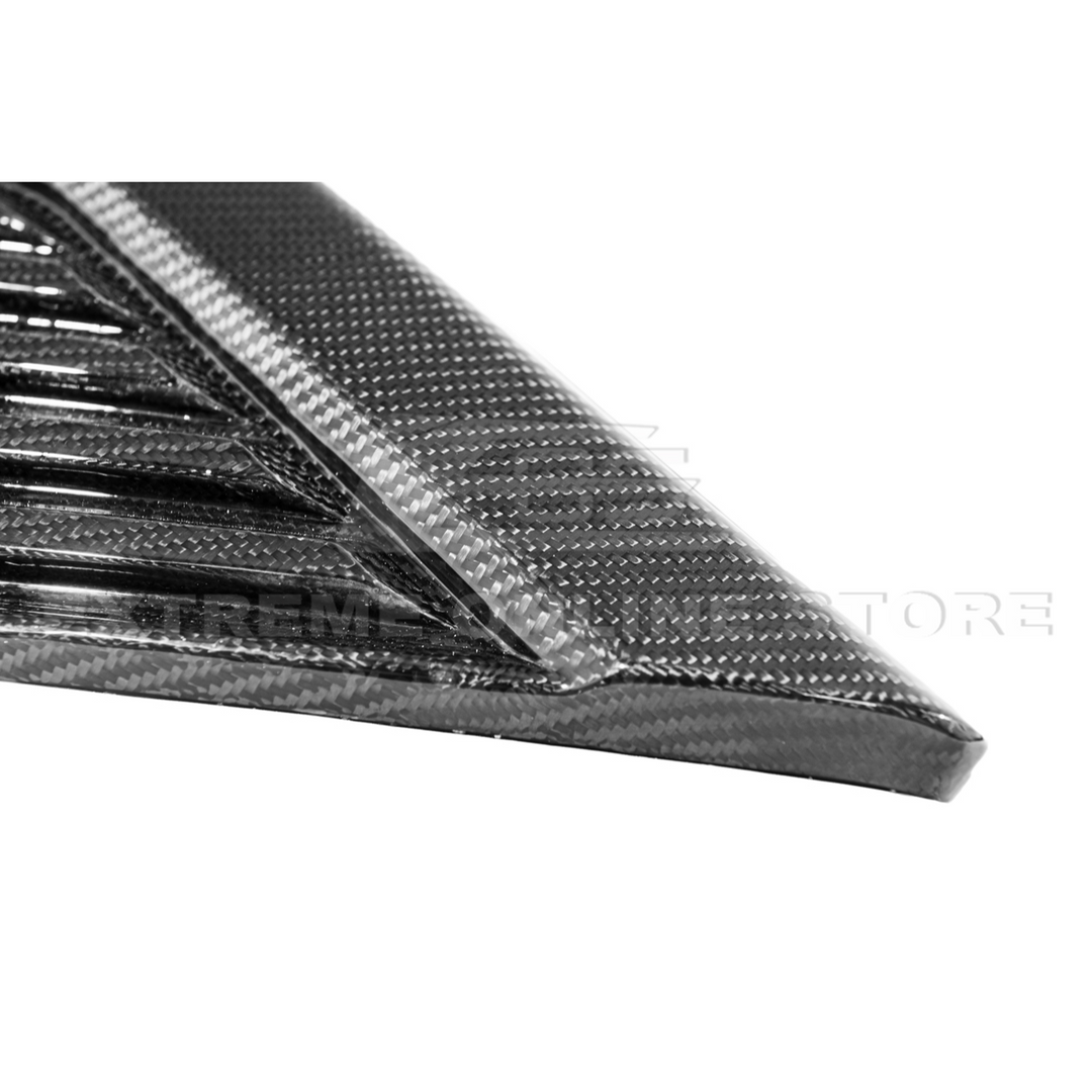 2022-Up Toyota Tundra | TRD Pro Style CARBON FIBER Front Hood Side Vent Cover