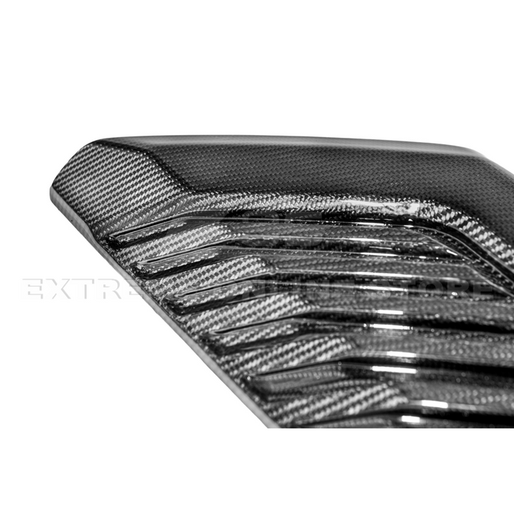 2022-Up Toyota Tundra | TRD Pro Style CARBON FIBER Front Hood Side Vent Cover