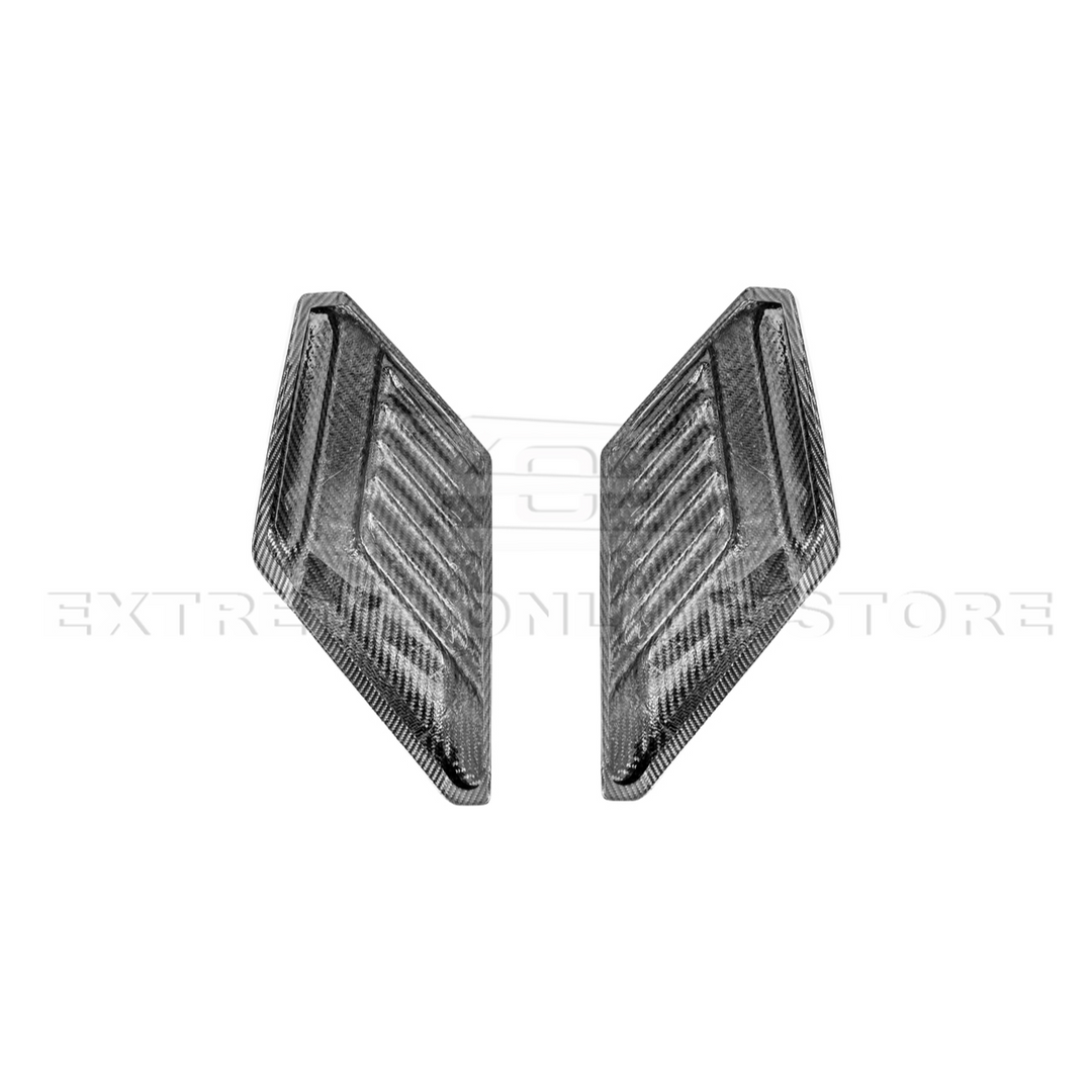 2022-Up Toyota Tundra | TRD Pro Style CARBON FIBER Front Hood Side Vent Cover