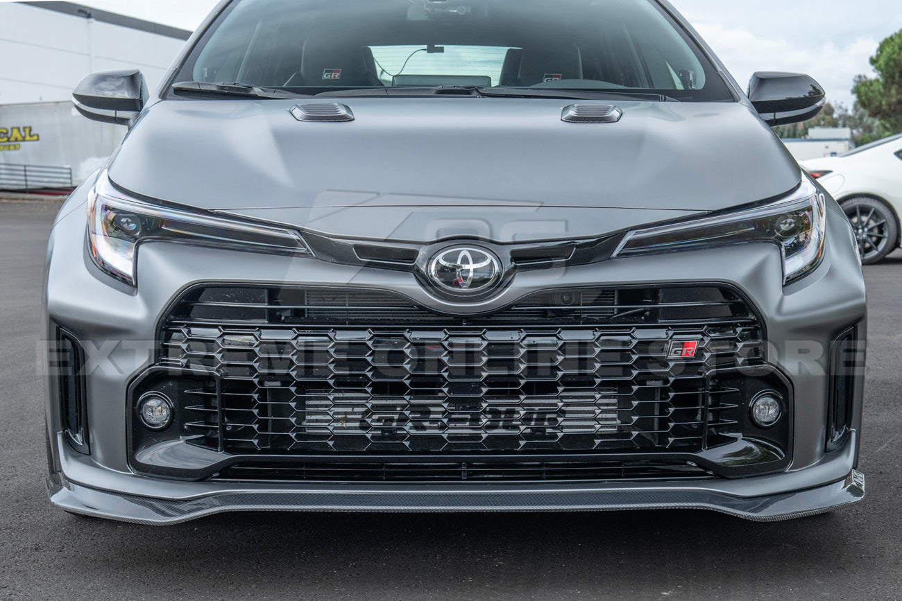 2023-Up Toyota GR Corolla Carbon Fiber Front Lip Splitter