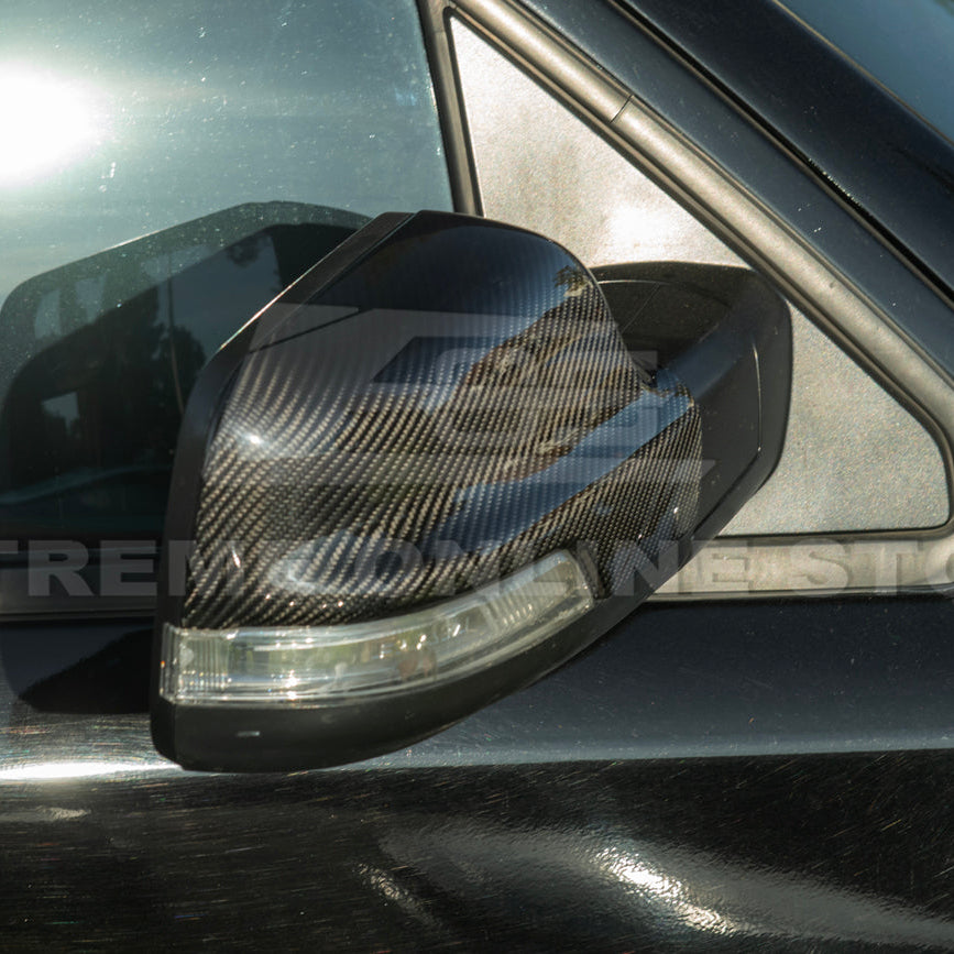 2019-Up Ram 1500 | Factory Style Dry Carbon Fiber Tape On Side Mirror Cap Covers