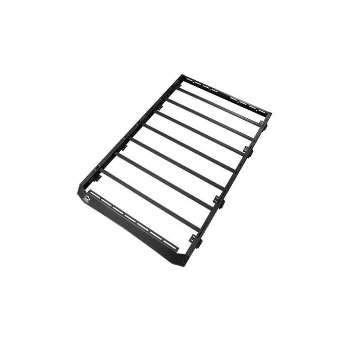 2018-Up Jeep Wrangler | Carbon Steel Black Full-Length Roof Cargo Rack Ladder