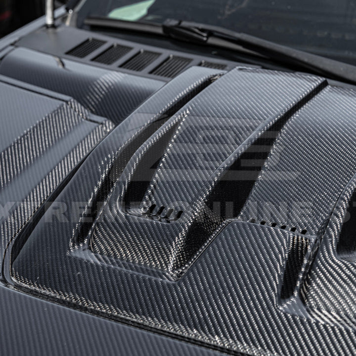 2021-Up F-150 Raptor Carbon Fiber Hood Cover