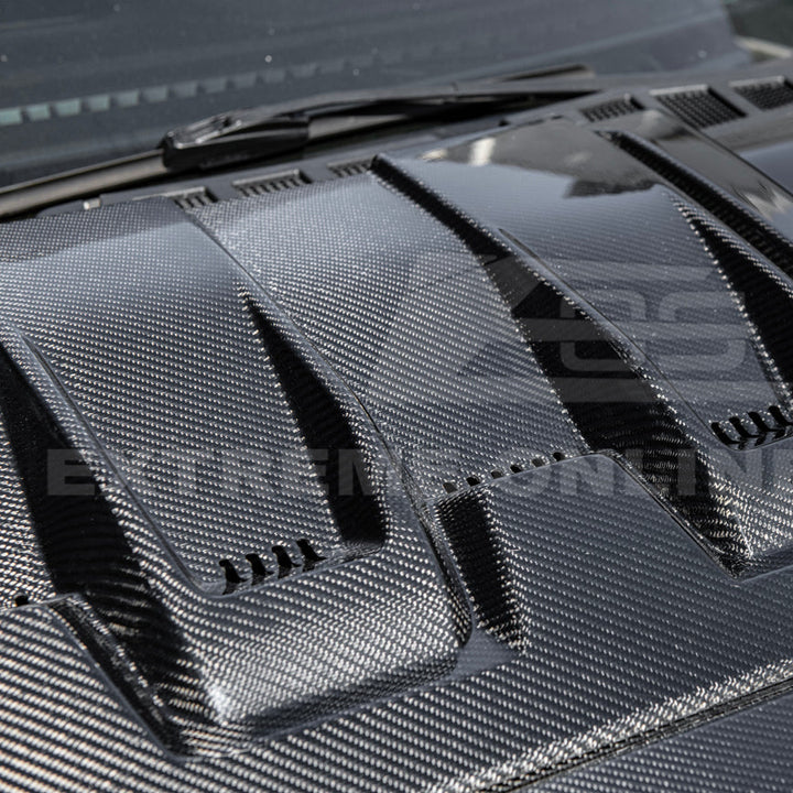 2021-Up F-150 Raptor Carbon Fiber Hood Cover