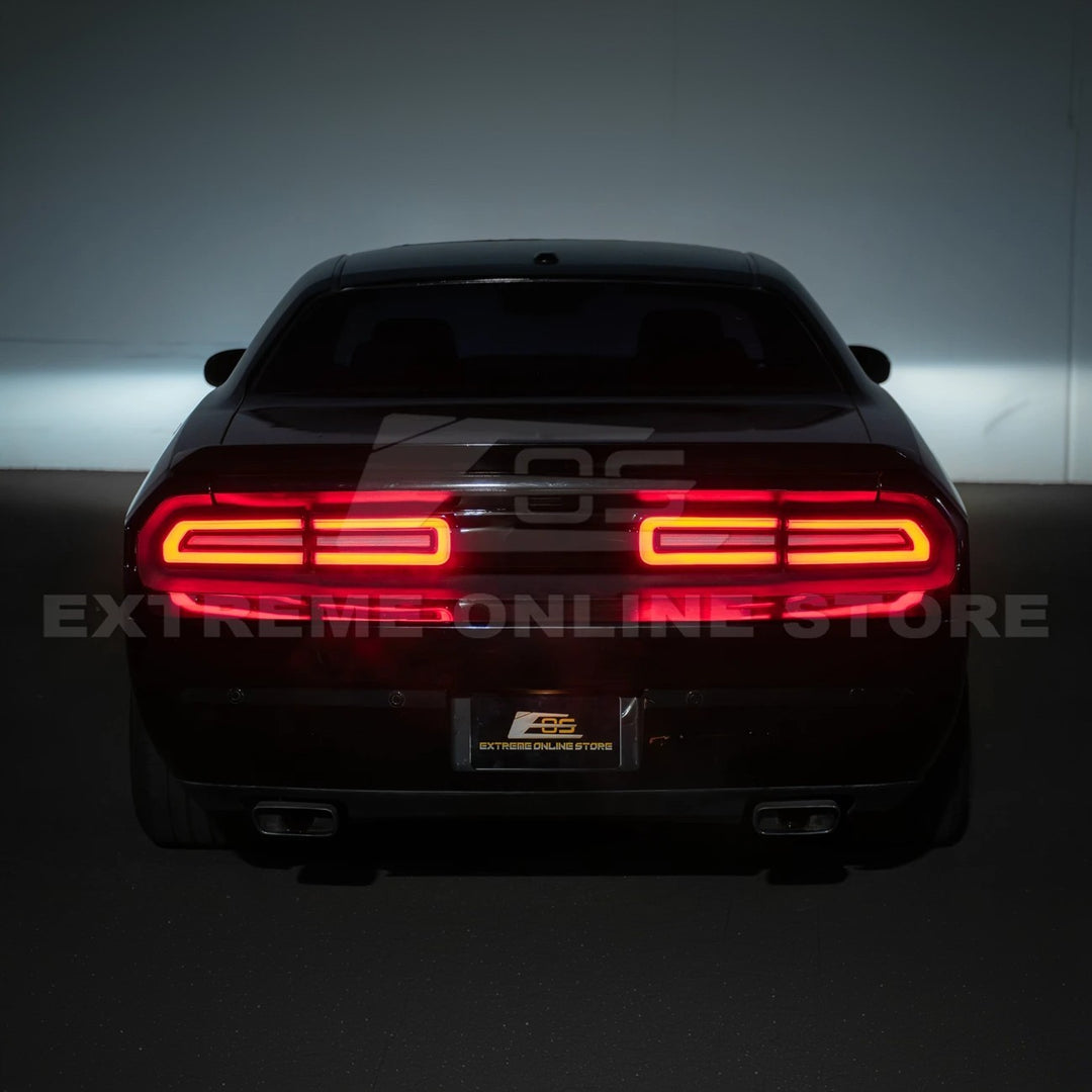 2008-14 Dodge Challenger Facelifted Sequential Signal LED Rear Taillights