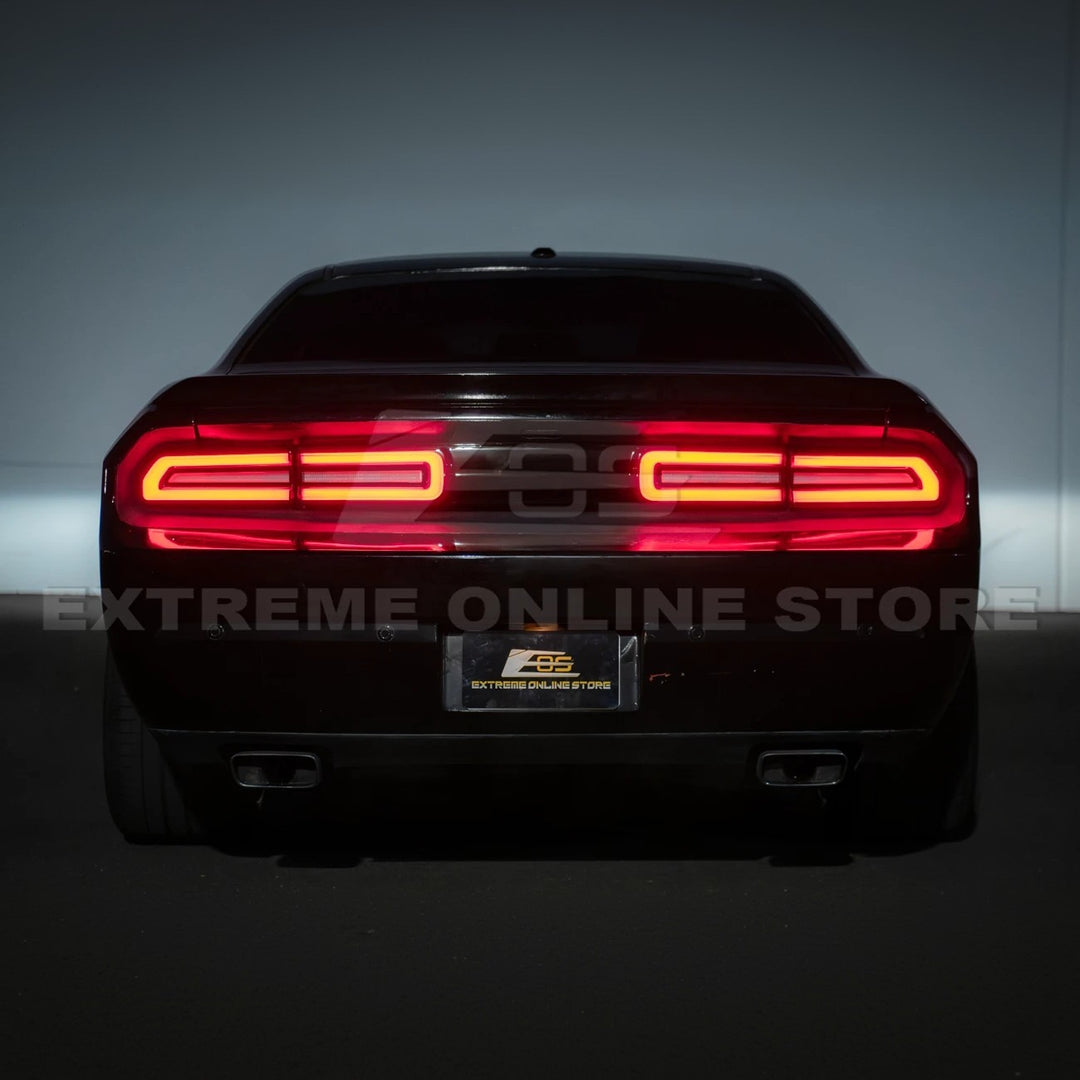 2008-14 Dodge Challenger Facelifted Sequential Signal LED Rear Taillights