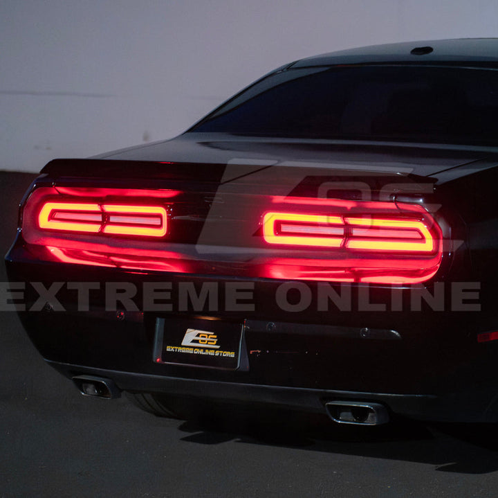 2008-14 Dodge Challenger Facelifted Sequential Signal LED Rear Taillights