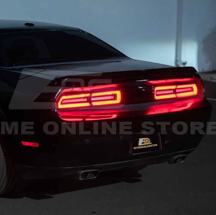 2008-14 Dodge Challenger Facelifted Sequential Signal LED Rear Taillights