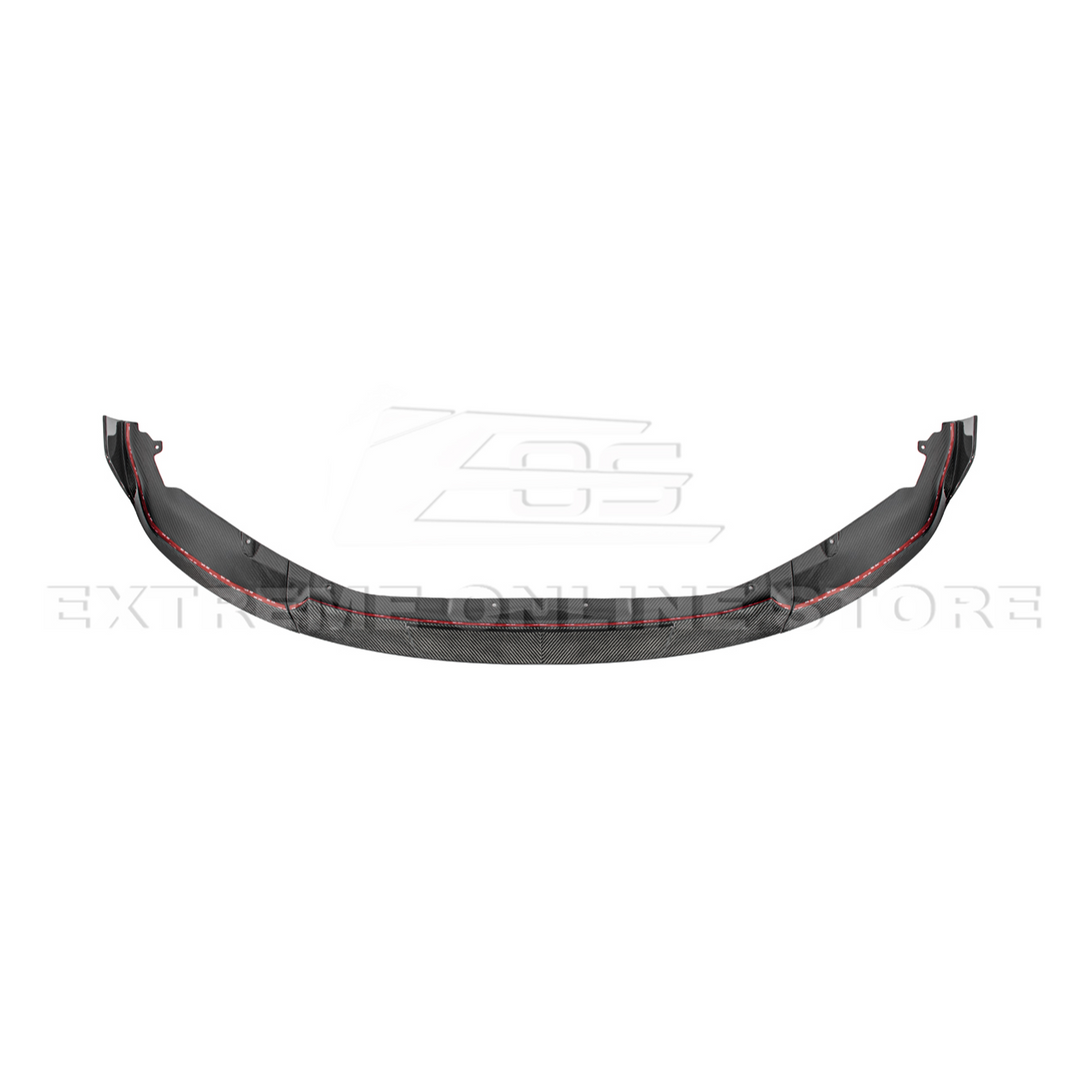 2023-Up BMW G87 M2 | TR Style 3PCS Dry Carbon Fiber Front Bumper Splitter Lip