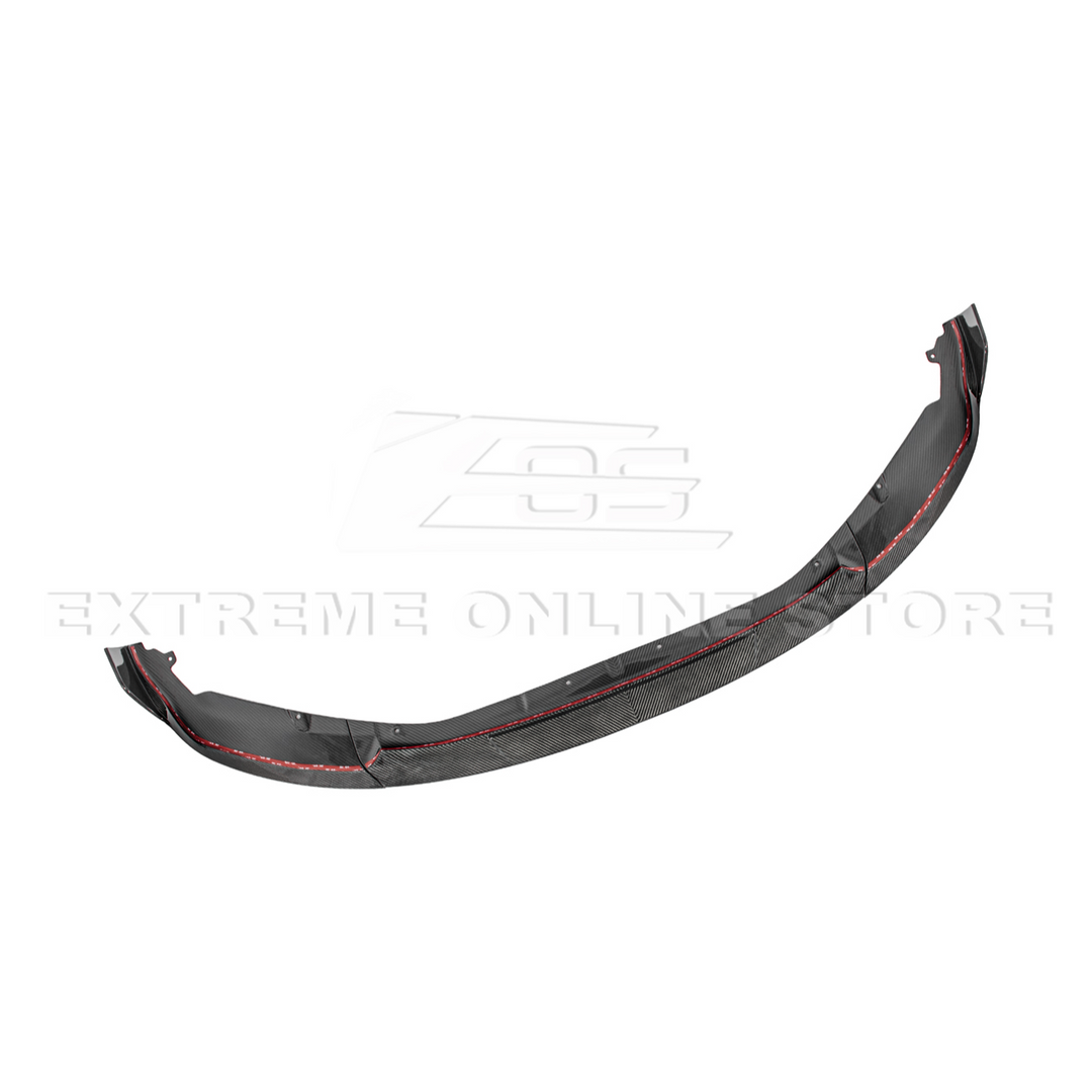 2023-Up BMW G87 M2 | TR Style 3PCS Dry Carbon Fiber Front Bumper Splitter Lip