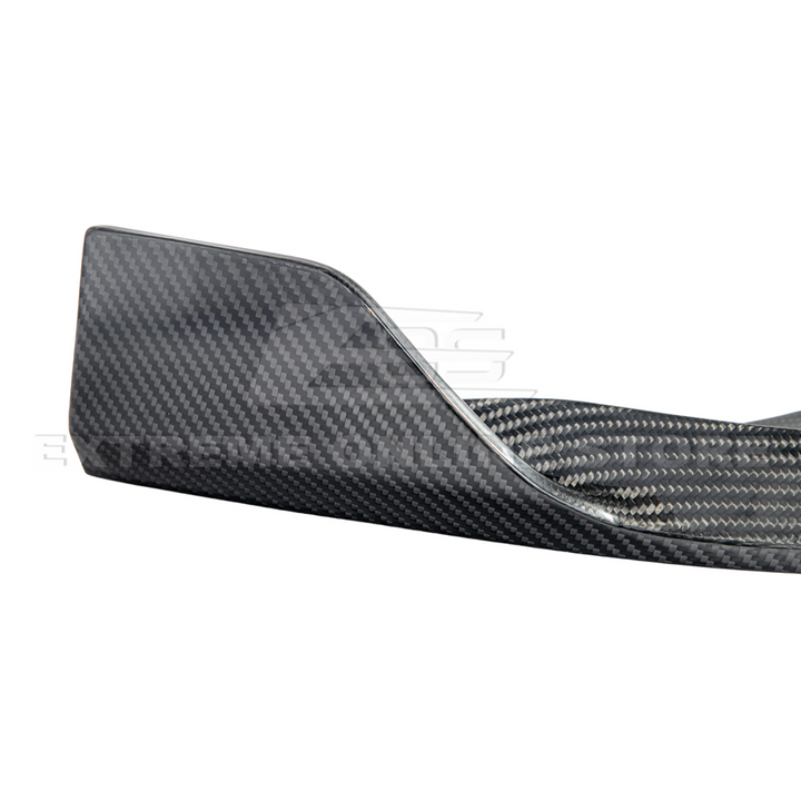 2023-Up BMW G87 M2 | TR Style 3PCS Dry Carbon Fiber Front Bumper Splitter Lip