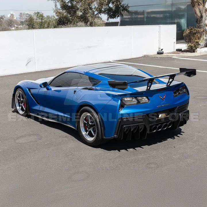 Corvette C7 ZR1 ZTK Conversion Rear Spoiler High Wing