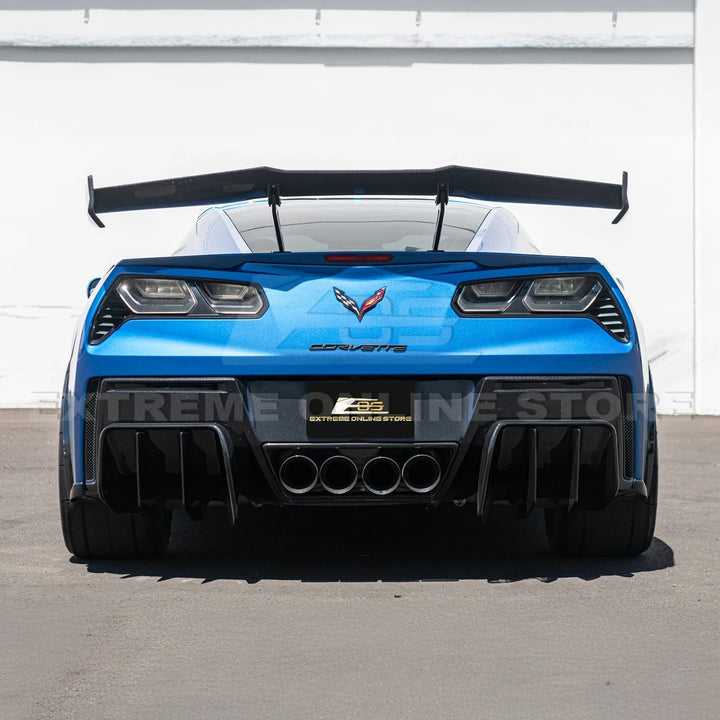 Corvette C7 ZR1 ZTK Conversion Rear Spoiler High Wing