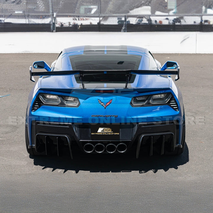 Corvette C7 ZR1 ZTK Conversion Rear Spoiler High Wing