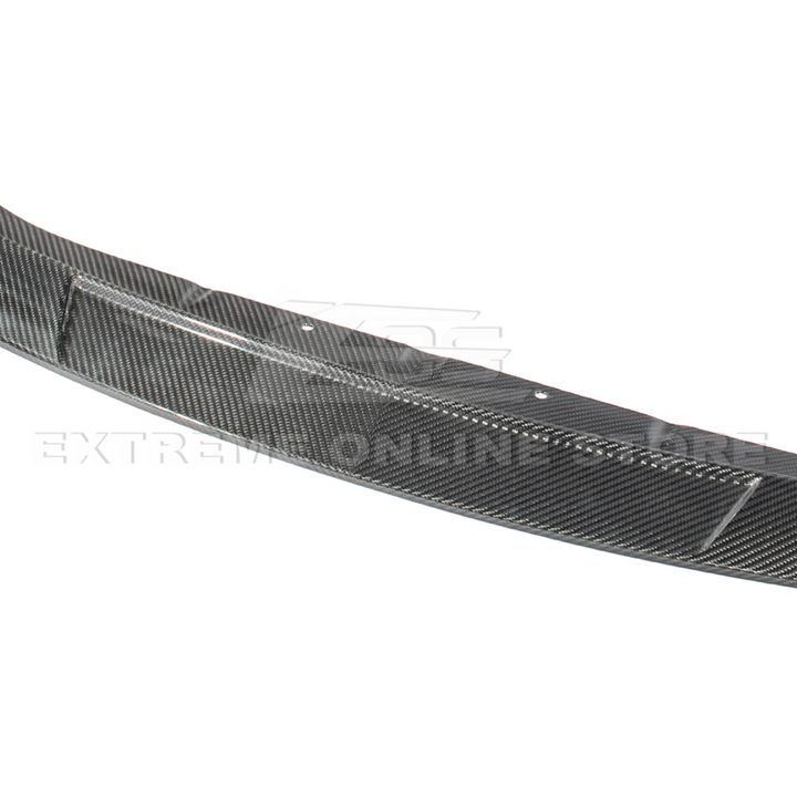 2023-Up BMW G87 M2 | TR Style 3PCS Dry Carbon Fiber Front Bumper Splitter Lip