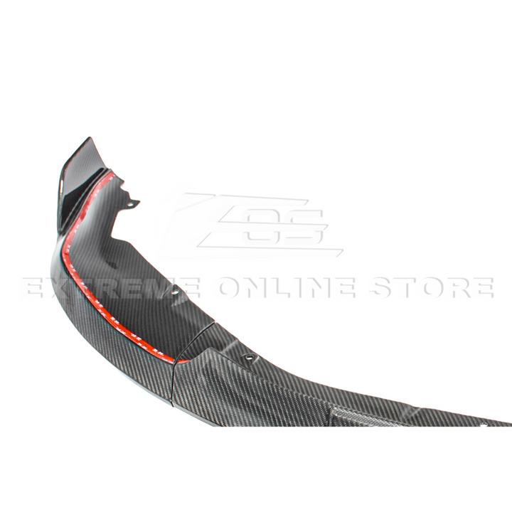 2023-Up BMW G87 M2 | TR Style 3PCS Dry Carbon Fiber Front Bumper Splitter Lip