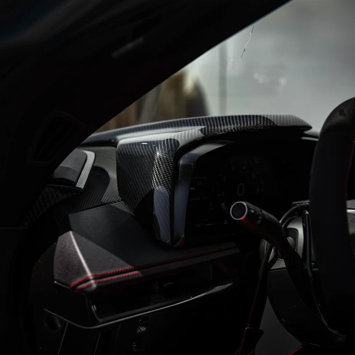2020-25 Corvette C8 | DRY CARBON FIBER Replacement Upper Dash Instrument Panel