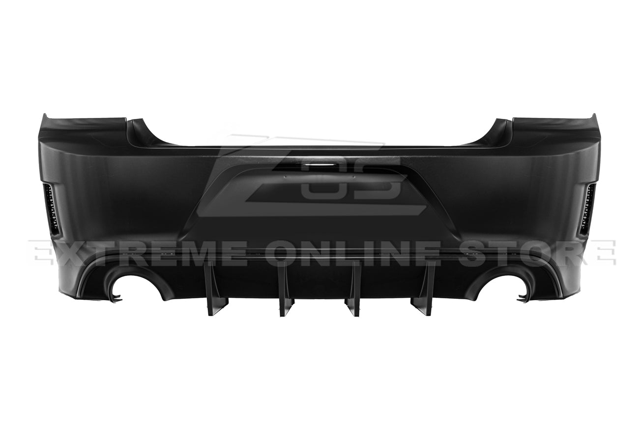 2015-Up Dodge Charger SRT Hellcat Conversion Rear Bumper Cover