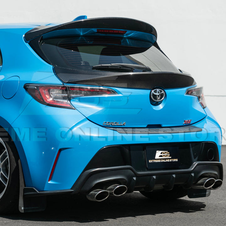 2019-Up Toyota GR Corolla Rear Hatch Mid Wing Spoiler
