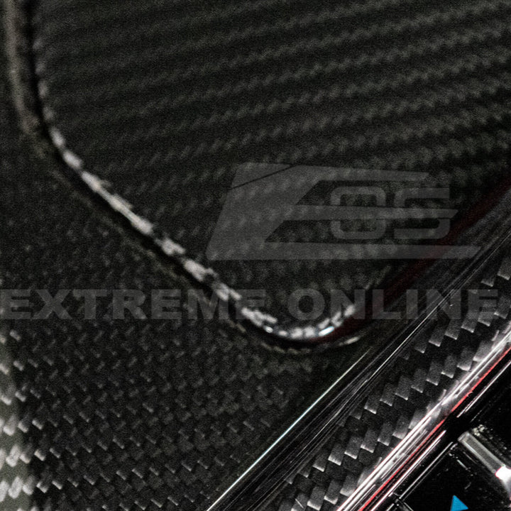 Corvette C8 DRY CARBON FIBER Center Console w/ Switch Trim Cover