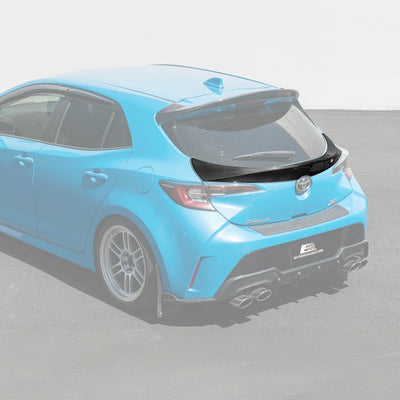 2019-Up Toyota GR Corolla Rear Hatch Mid Wing Spoiler
