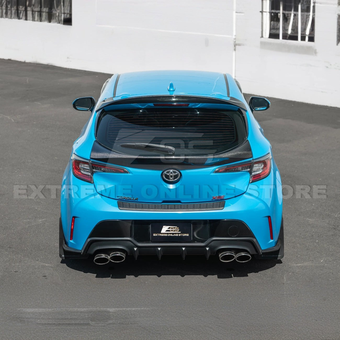 2019-Up Toyota GR Corolla Rear Hatch Mid Wing Spoiler