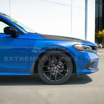 2022-Up Honda Civic Type-R Package Carbon Fiber Front Vented hood