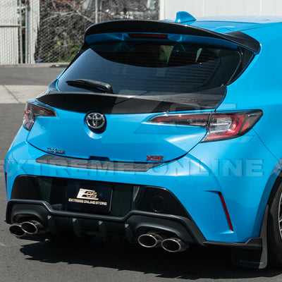 2019-Up Toyota GR Corolla Rear Hatch Mid Wing Spoiler