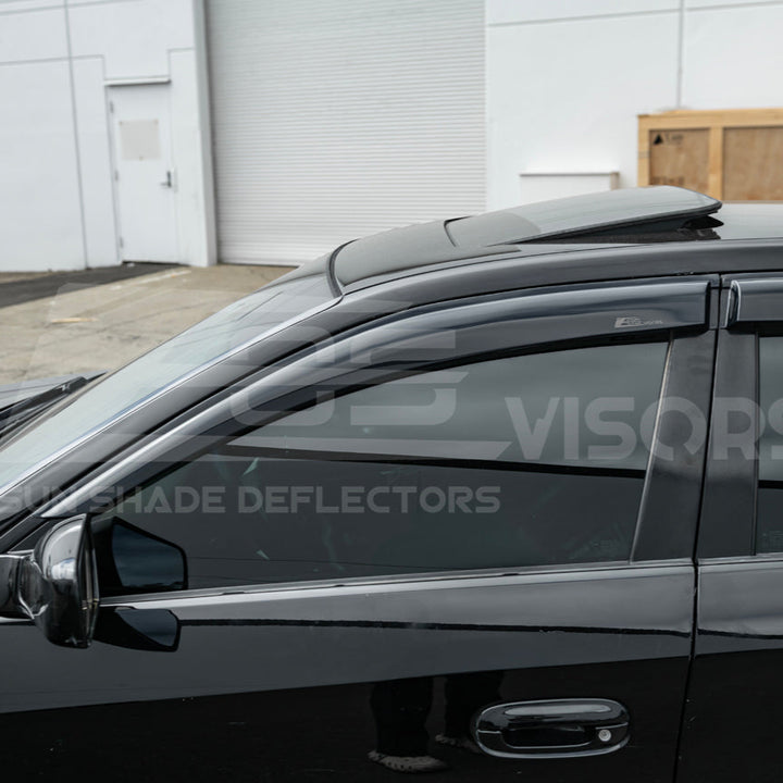 2003-08 Cadillac CTS Smoke Tinted Side Vent Window Rain Deflectors