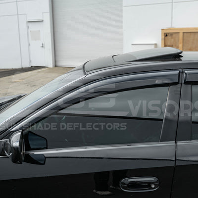 2003-08 Cadillac CTS Smoke Tinted Side Vent Window Rain Deflectors