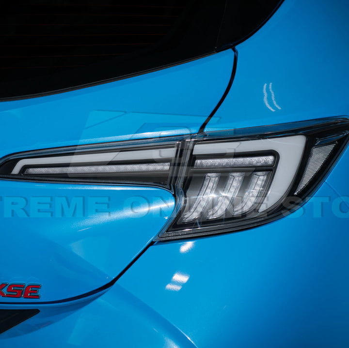 2019-Up Corolla Hatchback GR Sequential Signal LED Clear Rear Taillights
