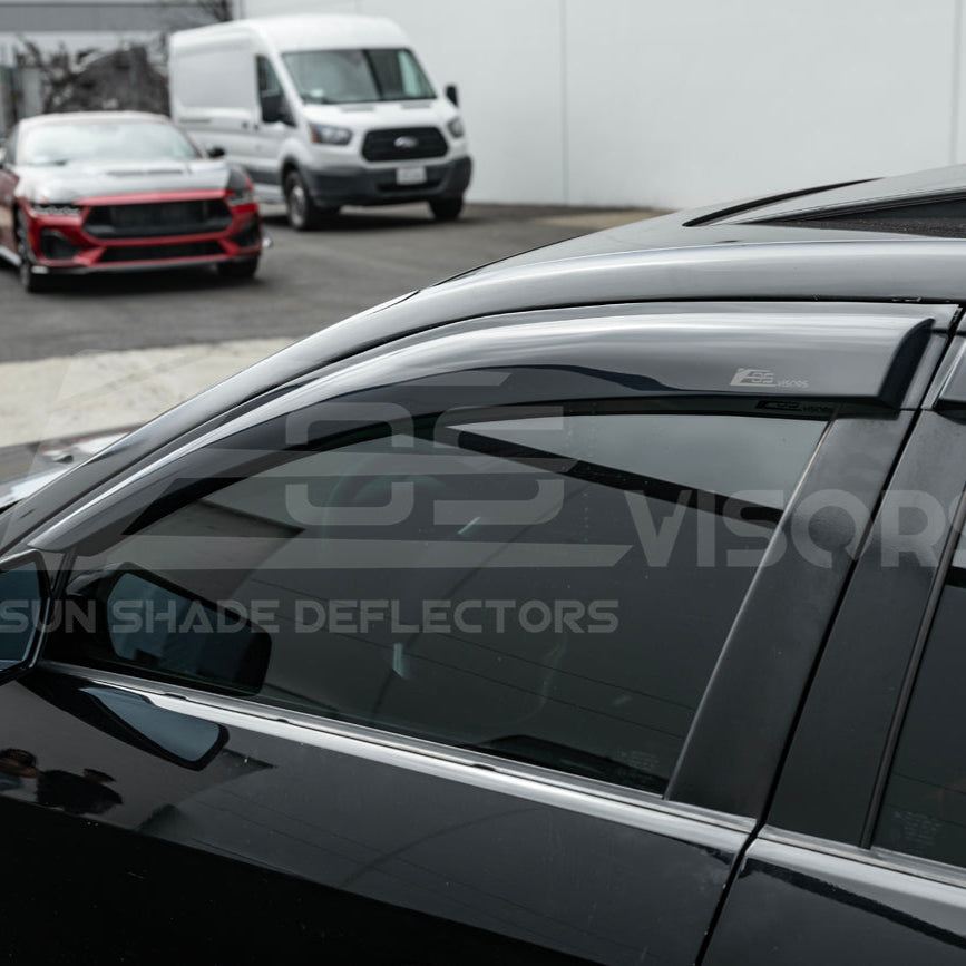 2003-08 Cadillac CTS Smoke Tinted Side Vent Window Rain Deflectors
