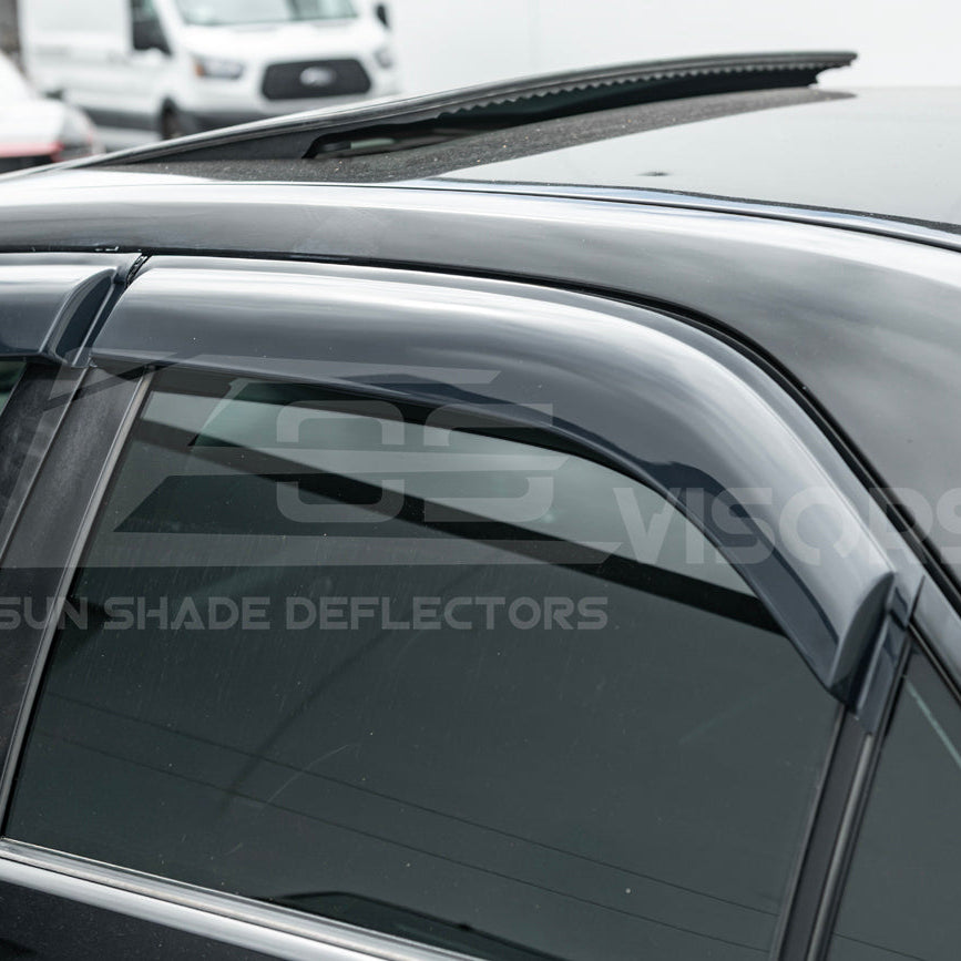 2003-08 Cadillac CTS Smoke Tinted Side Vent Window Rain Deflectors