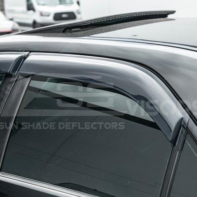 2003-08 Cadillac CTS Smoke Tinted Side Vent Window Rain Deflectors