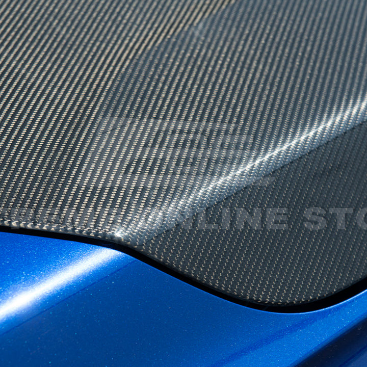 2022-Up Honda Civic Type-R Package Carbon Fiber Front Vented hood