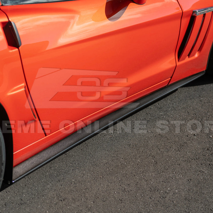 Corvette C6 Grand Sport / Z06 Front Splitter Lip &amp; Side Skirts Rocker Panels
