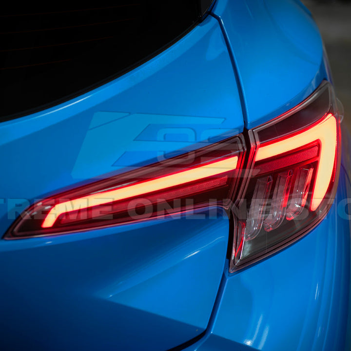 2019-Up Corolla Hatchback GR Sequential Signal LED Clear Rear Taillights