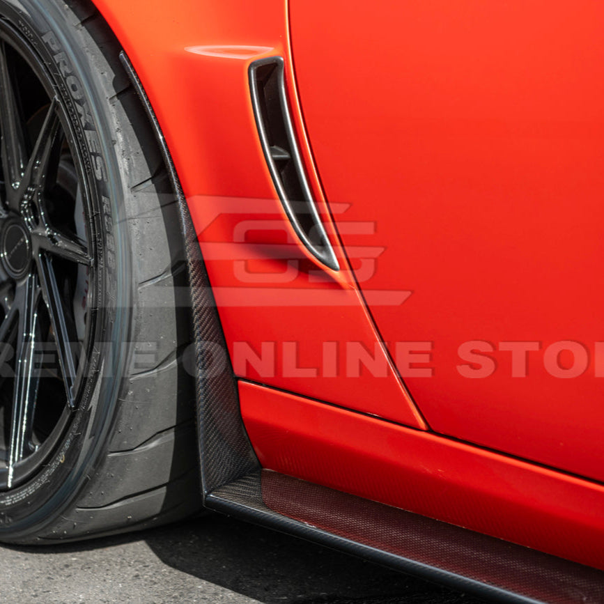 Corvette C6 Grand Sport / Z06 Front Splitter Lip &amp; Side Skirts Rocker Panels