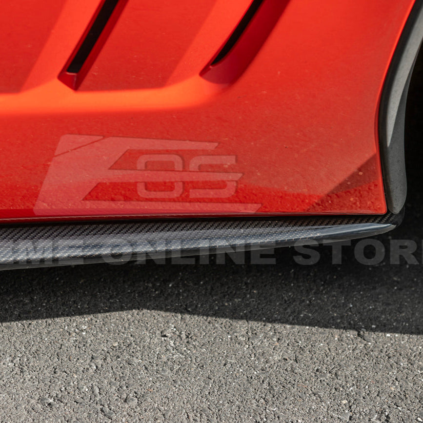 Corvette C6 Grand Sport / Z06 Front Splitter Lip &amp; Side Skirts Rocker Panels