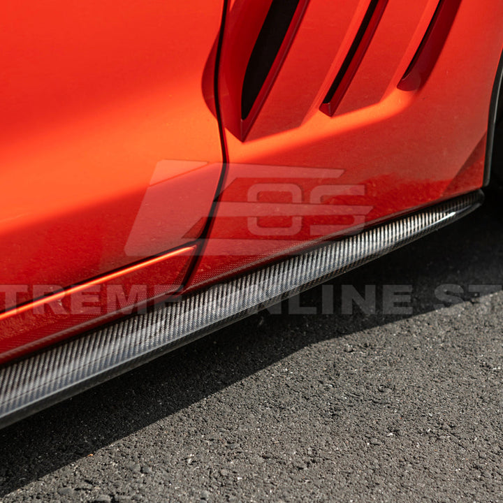 Corvette C6 Grand Sport / Z06 Front Splitter Lip &amp; Side Skirts Rocker Panels