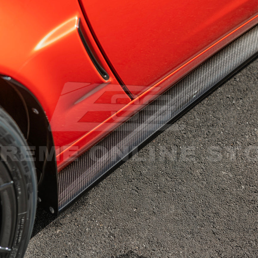 Corvette C6 Grand Sport / Z06 Front Splitter Lip &amp; Side Skirts Rocker Panels
