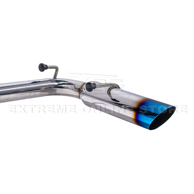 2022-Present Toyota GR86 Subaru BRZ Muffler Delete Burnt Tip Cat Back Exhaust