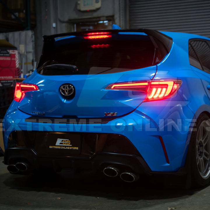 2019-Up Corolla Hatchback GR Sequential Signal LED Clear Rear Taillights