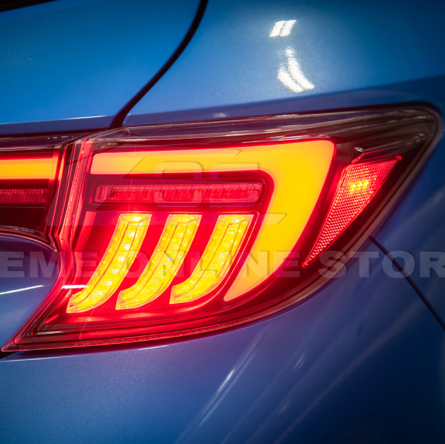 2019-Up Corolla Hatchback GR Sequential Signal LED Clear Rear Taillights