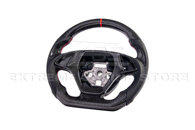 Corvette C7 Carbon Fiber Steering Wheel W/ Button Cover