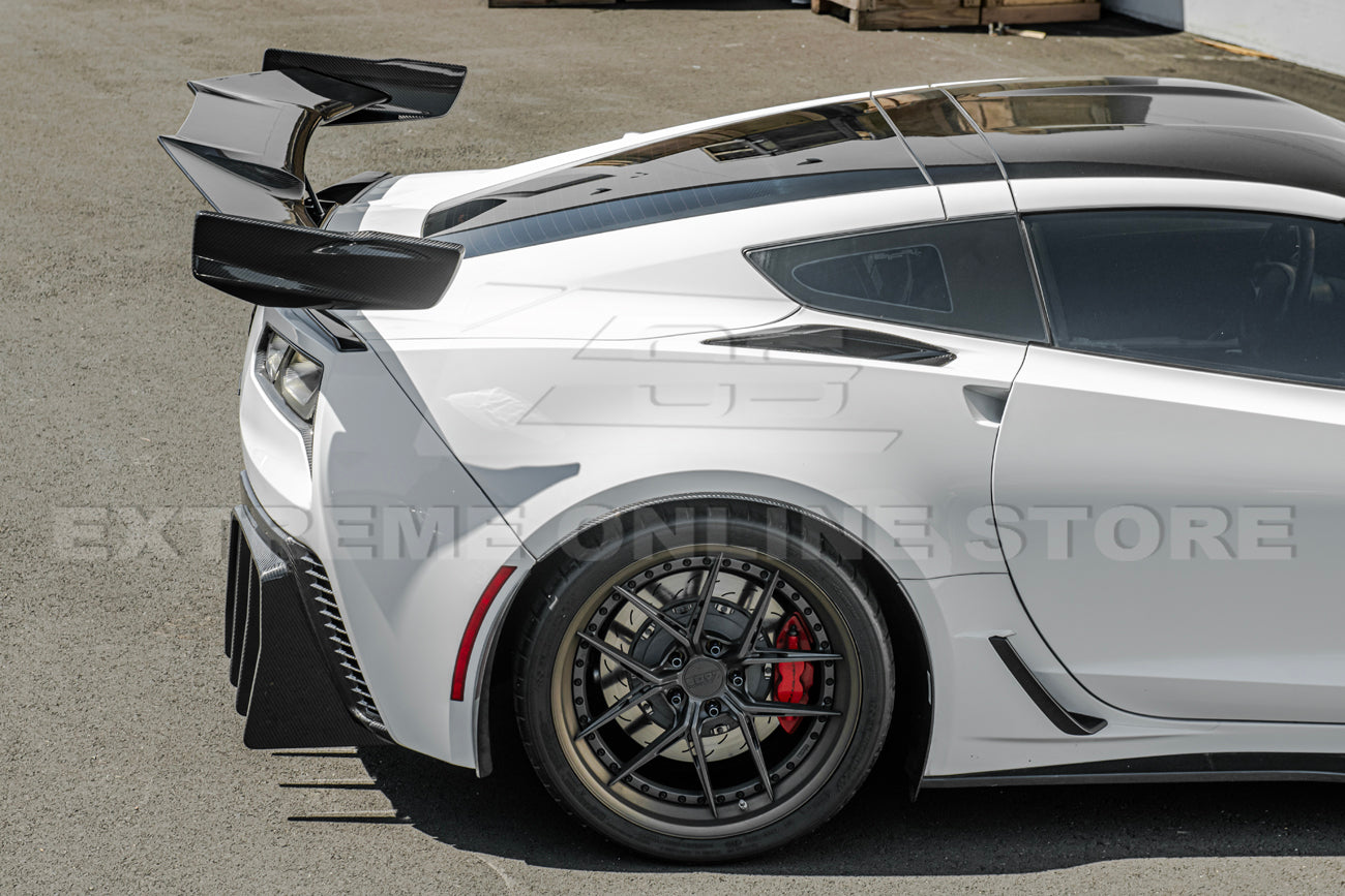 Corvette C7 ZTK Extended Conversion High Wing Rear Spoiler