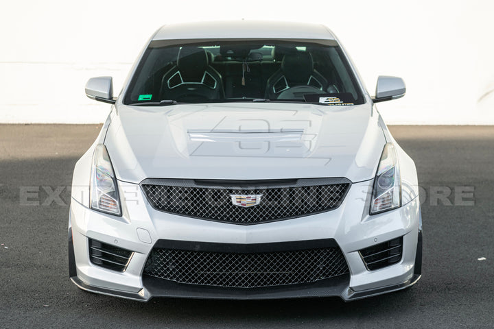 2016-19 Cadillac ATS-V Track Package Dry carbon Fiber Front Lip &amp; Side Wheel Arch