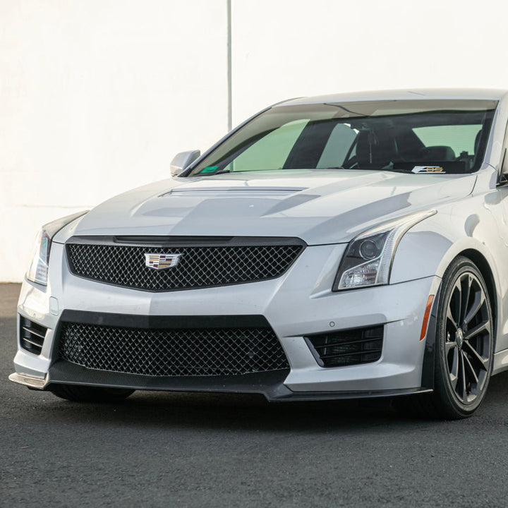 2016-19 Cadillac ATS-V Track Package Dry carbon Fiber Front Lip &amp; Side Wheel Arch