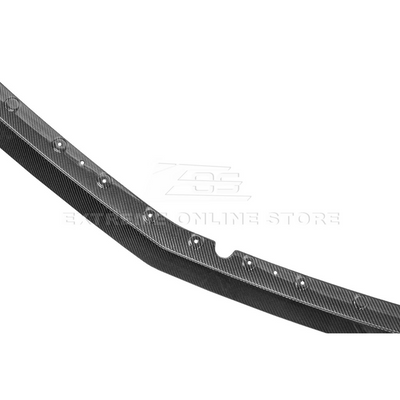 2020-Up Cadillac CT4-V Blackwing Front Lip Splitter & Carnards